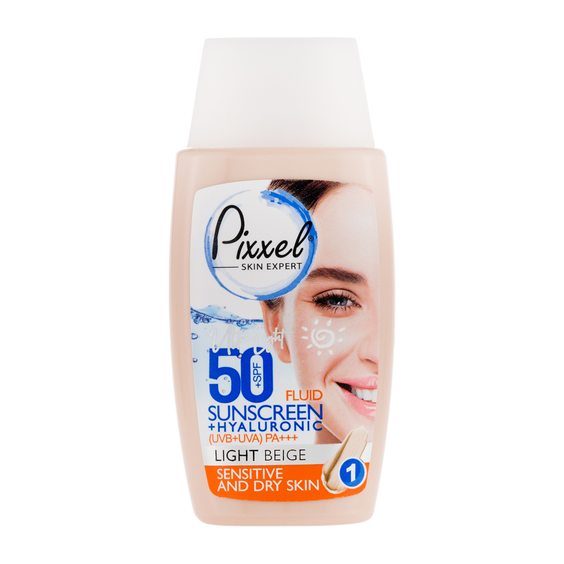 ضدآفتاب رنگی  بژ روشن  پیکسل مناسب پوست های خشک، نرمال و حساس Spf50 حجم 50 میل